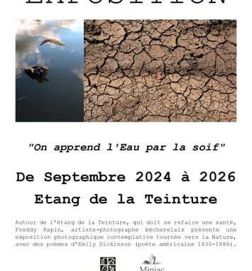 On Apprend l'Eau par la Soif à Exposition de Freddy Rapin