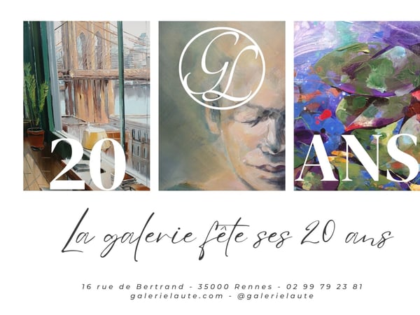 La Galerie Laute fête ses 20 ans!