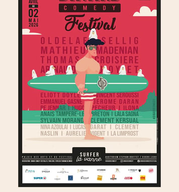 Dinard Comedy Festival 2026 affiche