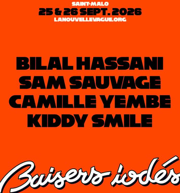 Festival Baisers Iodés 2026 affiche