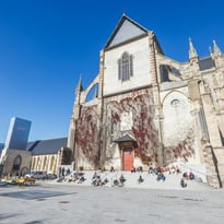 La basilique Saint-Aubin en Notre-Dame de Bonne-Nouvelle