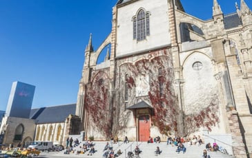La basilique Saint-Aubin en Notre-Dame de Bonne-Nouvelle