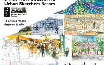 Exposition collective Urban Sketchers