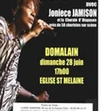 Concert Gospel avec Joniece Jamison et la Chorale O'Diapason
