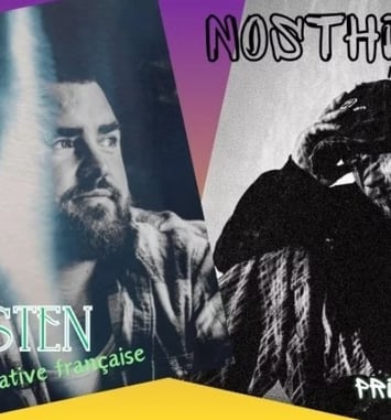 Kevin Sten - pop alternative française / Nosthin - rap français électro