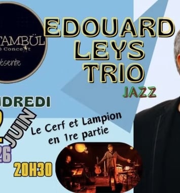 Edouard Leys Trio - Jazz avec Le Cerf et Lampion