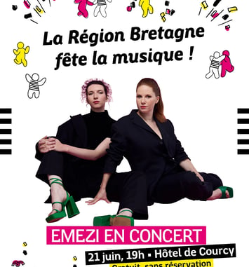 La Région Bretagne fête la musique avec Emezi