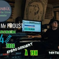 Mr Proust・Chanson d’auteur pop / art-rock au Jardinbül