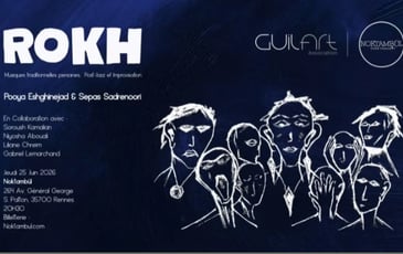 Rokh - Pooya Eshghinejad & Sepas Sadrenoori - Musiques traditionnelles persanes