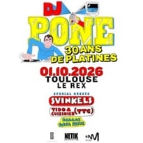 DJ Pone 30 Ans de Platines