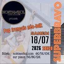 SuperBravo - Pop français néo-folk
