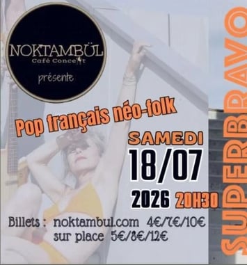 SuperBravo - Pop français néo-folk