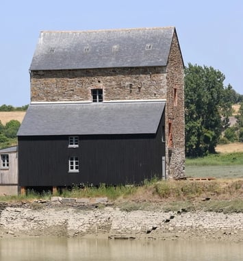 Visite du moulin à marée de Boschet