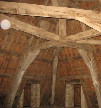Visite guidée des combles de l'abbaye de Paimpont