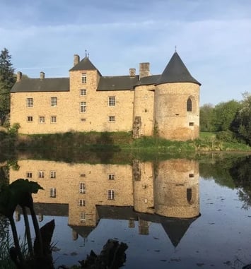 Visite du château de Poilley