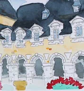 Visite de l'ancien couvent des Calvairiennes de Redon