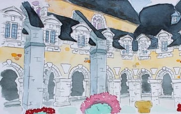 Visite de l'ancien couvent des Calvairiennes de Redon