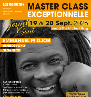 Stage "La Master Class, un voyage à travers le temps et l’émotion"