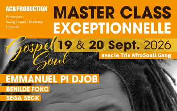 Stage "La Master Class, un voyage à travers le temps et l’émotion"