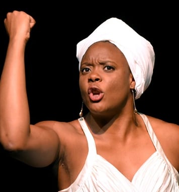 Portrait de Ludmilla en Nina Simone
