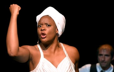 Portrait de Ludmilla en Nina Simone