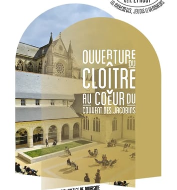 Ouverture du cloître