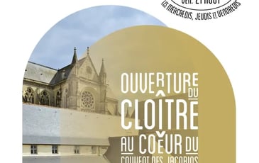 Ouverture du cloître