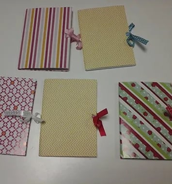 Atelier, Fabrique ton carnet à souvenirs