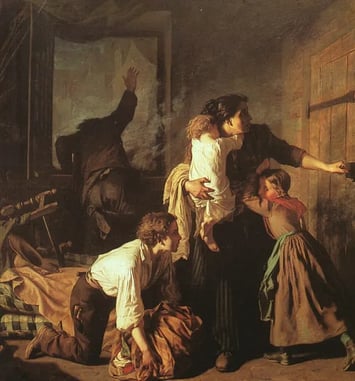 Les incendies dans l'histoire de l'art