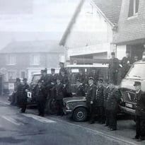 Mémoire de La Guerche avec les anciens pompiers