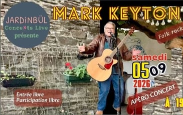 Mark Keyton - folk rock 70' au Jardinbül