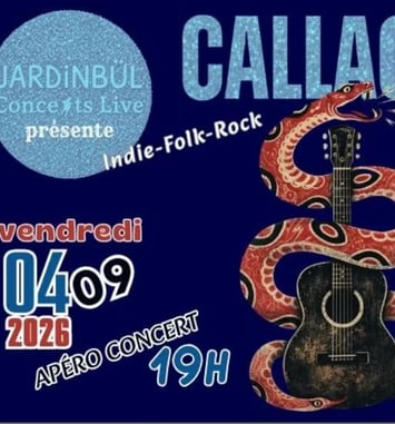 Callaghan - Indie-Folk-Rock au Jardinbül