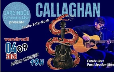 Callaghan - Indie-Folk-Rock au Jardinbül