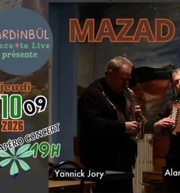 Mazad Café - Trad, musique du monde au JardinBül