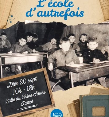 L'école d'autrefois à Janzé