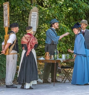 L'inauguration du théâtre en 1886 – Les 140 ans du théâtre