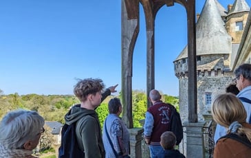 Visite guidée des extérieurs et terrasse nord du château de Châteaugiron