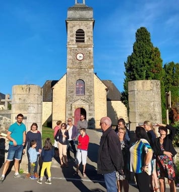 Visite de l'église de Domloup