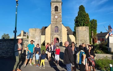 Visite de l'église de Domloup