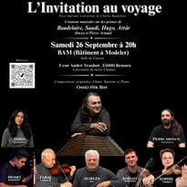 Concert ATLAS OMID : L'invitation au voyage