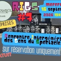 RIGS #7 Rencontre Intergénérationnelle des Gens du Spectacle / Jam