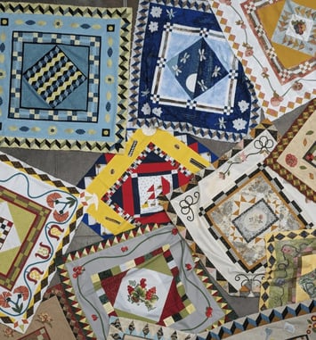 Exposition Patchwork & art floral