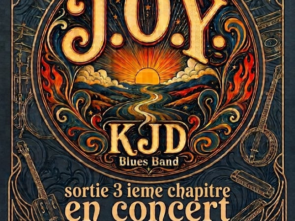 KJD Blues Band・Release Party J.O.Y. 3e chapitre //+// Paul Cowley・Blues