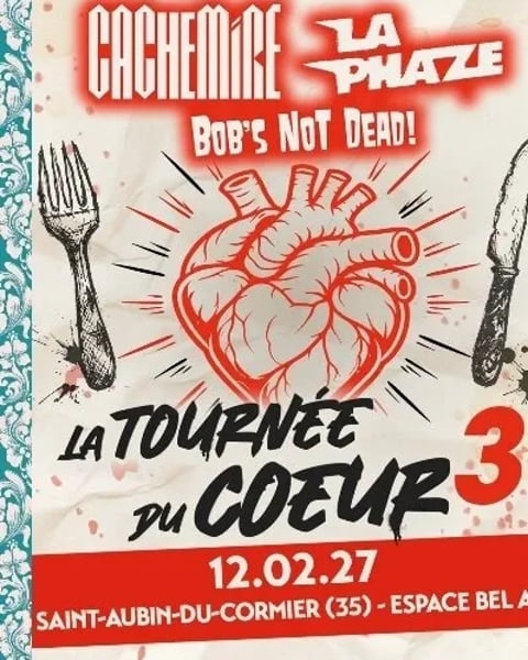 Soirée rock au profit des Restos du Coeur