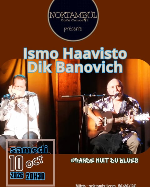 Ismo Haavisto & Dik Banovich・Blues