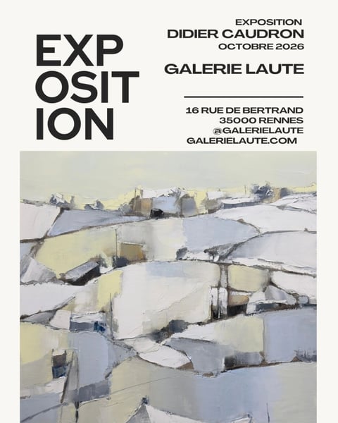 Exposition personnelle de Didier Caudron