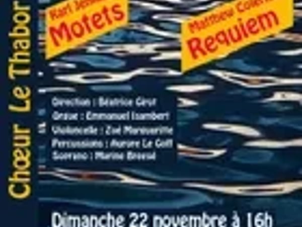 Chœur Le Thabor Musique Anglaise Contemporaine Coleridge et Jenkins
