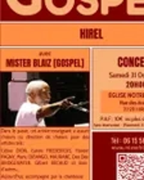 Récital Gospel avec Mister Blaiz