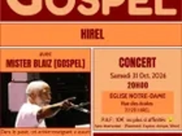 Récital Gospel avec Mister Blaiz