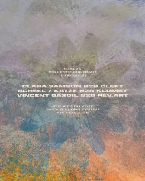 Soirée Kontrast, live et DJ sets